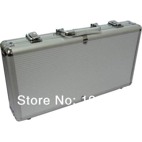 AC-002 High Quality Poker Chip Aluminum Case for holding 300pcs chips, Portable Box