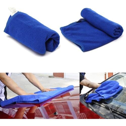 60*160cm Large Blue Microfibre Towel Car Wash Cloth For Car Drying Cleaning Waxing Polishing Household Cleaning Towel