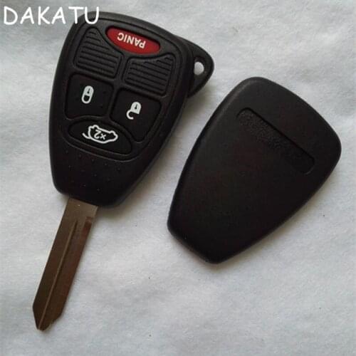 DAKATU Remote 4 Buttons Car Key Case Replacement Shell For Chrysler Sebring 300C Free Shipping
