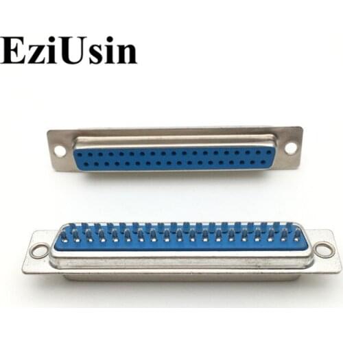 DB37 female serial connector 2 rows of holes female DB37 type wire