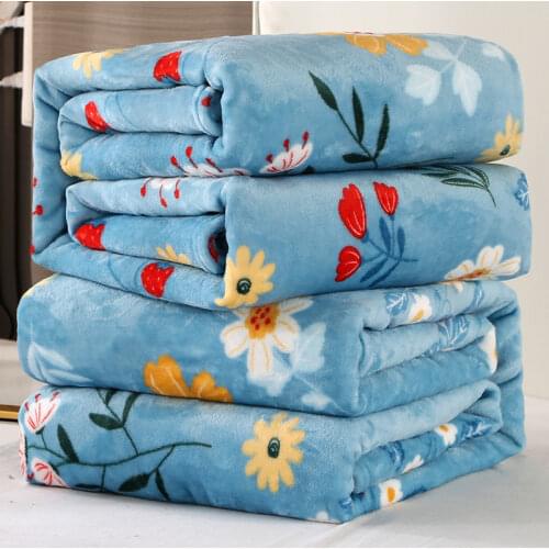 Famyfamy Fleece Blankets On The Sofa