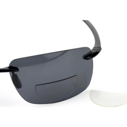 Hi Clear Stick On Bifocal Lenses Reader Magnifying Adhesive Reading Lens Sticker Sport Sunglass Safety Glasses Magnifier Add On