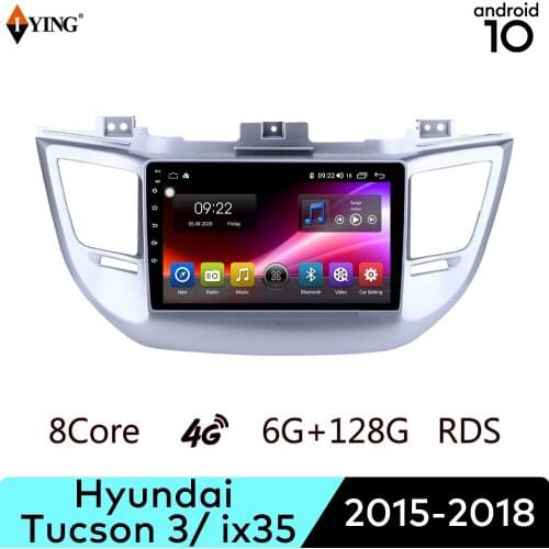 IYING Wireless Carplay For Hyundai Tucson ix35 2015-2018 Car Radio Multimedia Video Player Navigation GPS DSP Carplay Android 10
