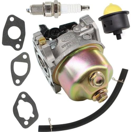 Carburetor Kit Spark Plug Pump Primer Gasket Hose For Einhell GC-PM 46/1 S, GC-PM 51/2 S HW, HBM 46 R Lawn Mower