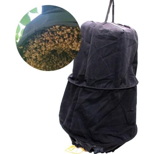 1PCS Beekeeping Bee Collect Cage Black Attracting Cages Wild Bees Catching Tempt Recruit Collection Tool Supplies Cloth Cather