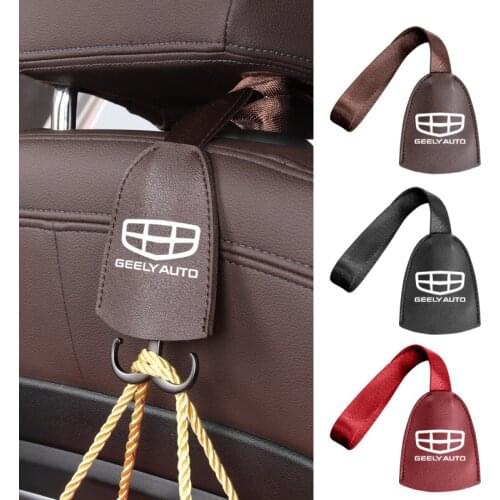 Metal Car Seat Back Hook Storage Groceries Bag Handbag For Geely Emgrand X7 EC7 Atlas Boyue CK2 GC6 Parts LC ec7 ec8 ck atlas