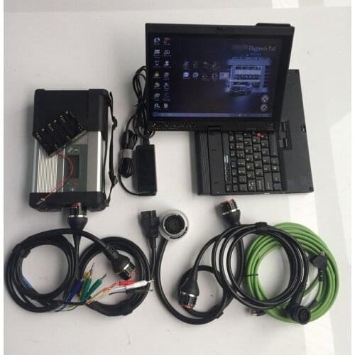 NEW MB STAR C5 with 2020.12V Software ssd Car Diagnostic Tool Laptop X200T Scanner SD Connect 5 with wifi function for car/truck