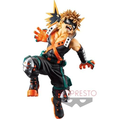 Original Banpresto KING OF ARTIST Collection Figure Katsuki Bakugo My Hero Academia Anime Figurals Action Figure