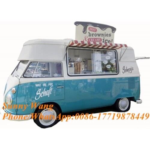 Logo painting Popular mobile used food carts/mobile hot dog cart/mobile food kiosk for sale