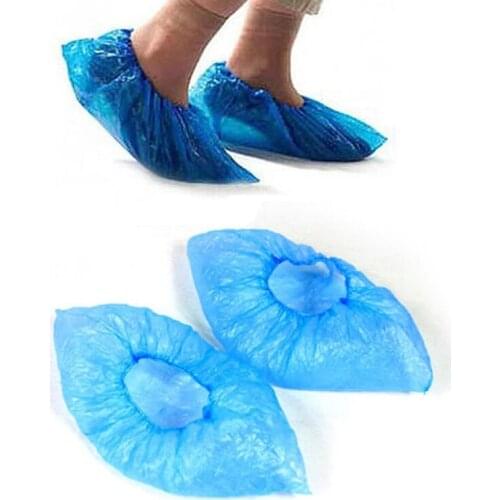 Drop Ship&Wholesale 100PCS Waterproof Boot Covers Plastic Disposable Shoe Covers Overshoes Sep. 9