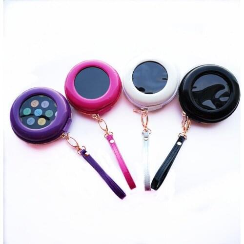 19 Grids 2ml Round Essential Oil Storage Bag Empty Carry Case For Aromatherapy Oil