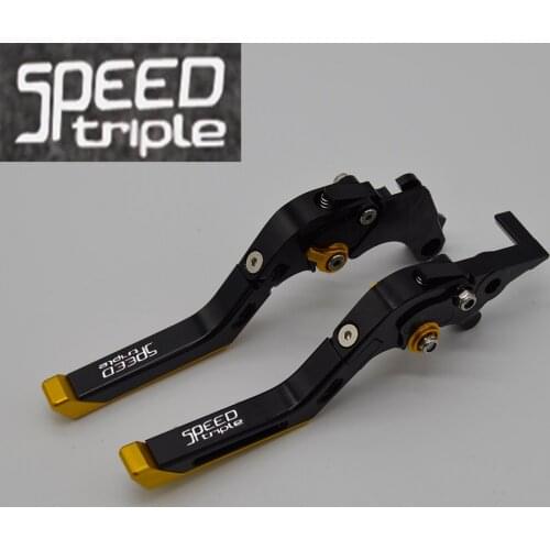 Yang hua CNC Folding&Extending Brake Clutch Levers For Triumph SPEED TRIPLE 2004 2005 2006 2007