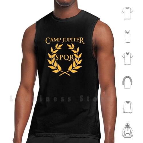 Spqr : Camp Jupiter tank tops vest 100% Cotton Camp Jupiter Rick Riordan Percy Jackson Percy Jackson And The Heroes Of