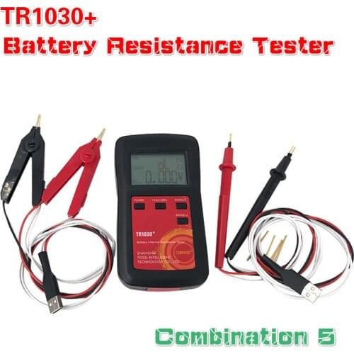 Upgrade YR1030 Lithium Battery Internal Resistance Test TR1030 Electrical DIY 18650 Nickel Hydride Button Dry Battery Tester C5
