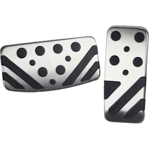 Car Clutch Brake Accelerator Pedal Foot Rest Pedals Covers For Mitsubishi i-miev MIEV montero endeavor Car Styling