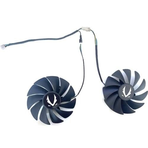 2PCS Graphics card Fan GA92S2U DC12V 0.46A 4Pin For ZOTAC GAMING GeForce RTX 3060 Ti Twin Edge ZT-A30610E-10M Cooling Fans