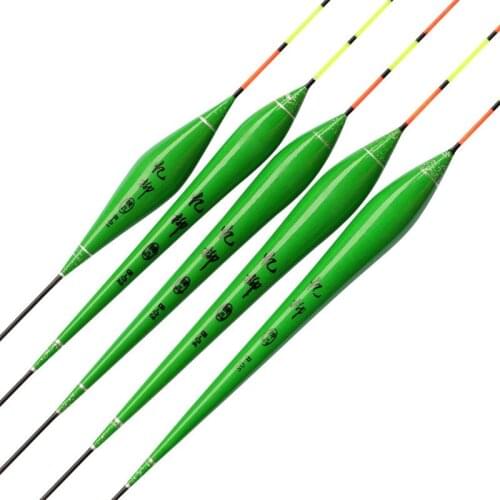 YILIU Fishing Floats Bobbers Night Fishing Floats Slip Floats With Glowing Stick Tubes Vertical Eye-Catching Fishing Bobber