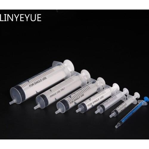 100pcs/Pack Plastic Sterile syringe Sample injector Sampler for ink syringe Industrial Glue Tools Feeding device Pipette