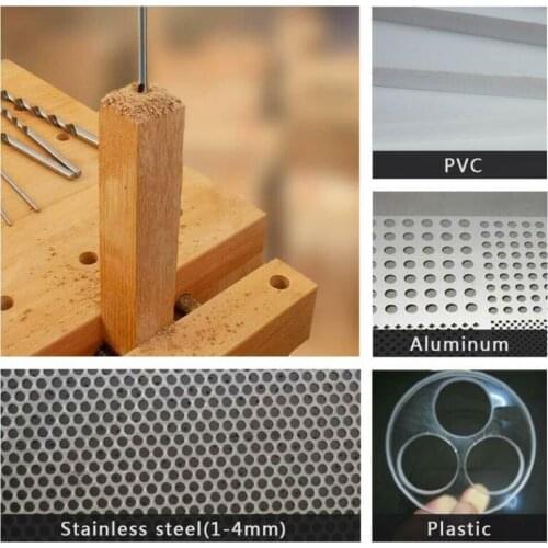 5Pcs 300mm 2/3/4/5/6mm High Speed Steel Extra Long Drill Bit Set Metal Multi Tools Power Tool Accessory