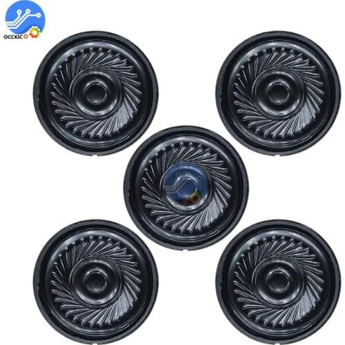 5Pcs 8 degree 0.5W Small Trumpet 36mm Diameter Loudspeaker Loud Speaker
