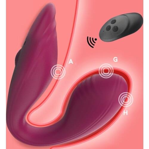 Wireless Vibrators For Couples Dildo G Spot Silicone Stimulator Double Vibrator Silicone Sex Toys For Woman Masturbator Sex Shop