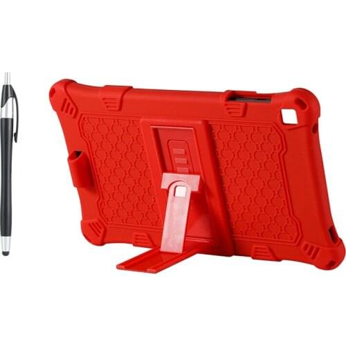 For ALLDOCUBE IPlay 8T Case 8 Inch Tablet Silicone Case Anti-Drop Tablet Case Tablet Stand with Pen