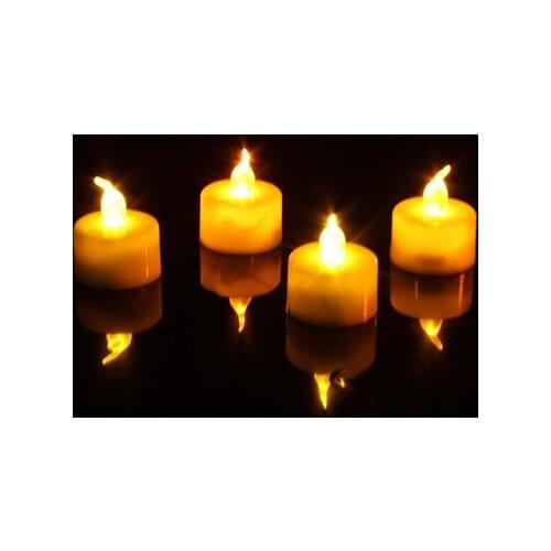 Crea Home Tealight Led Candle-4 candles and scents свечи и ароматы velas y aromas