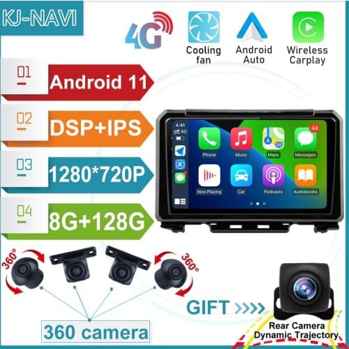 Octa-Core Android 11 For Suzuki Jimny JB64 2018 - 2020 Car Player Radio Multimedia Video Navigation Stereo GPS No 2din 2 din Dvd