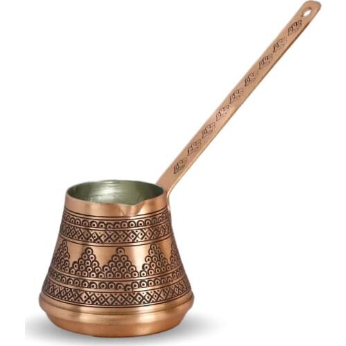 Morya Copper Turkish Coffee Pot Barista Cafetera Stove Top Coffee Maker Espresso Pour Over Coffee Pots Moka Pot Kettle Pitcher