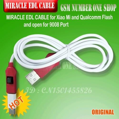 MIRACLE EDL CABLE for Xiao Mi and Qualcomm Flash and open for 9008 Port
