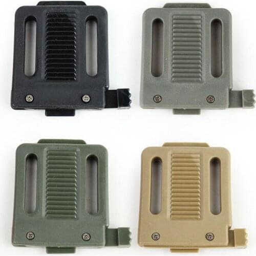 Multifunctional Device Adapter ABS Military Airsoft Paintball Tactical Helmet Accessories for Fast Retrofittable Helmets