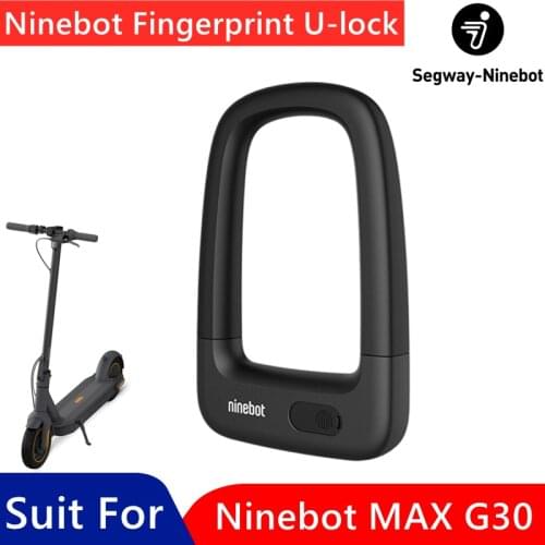 Origianl Ninebot 9 Intelligent Fingerprint Bluetooth U-lock Security Padlock electric scooter lock Smart Bluetooth connection