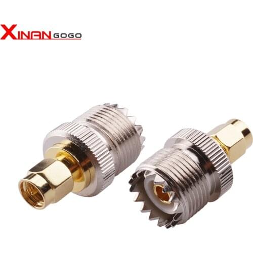 RF Coaxial Adapter UHF Female to SMA Male PL-259 SO-239 Connector PL259 Converter