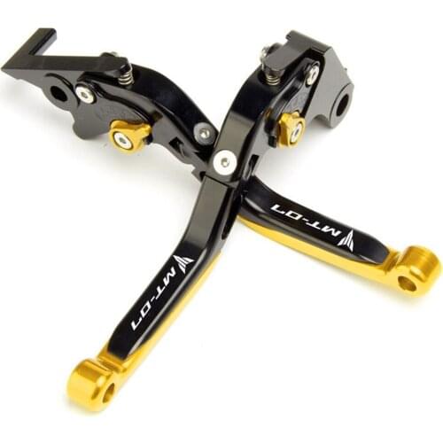 Adjustable Folding Extendable Brake Clutch Levers For YAMAHA MT-07 mt07 2014-2021