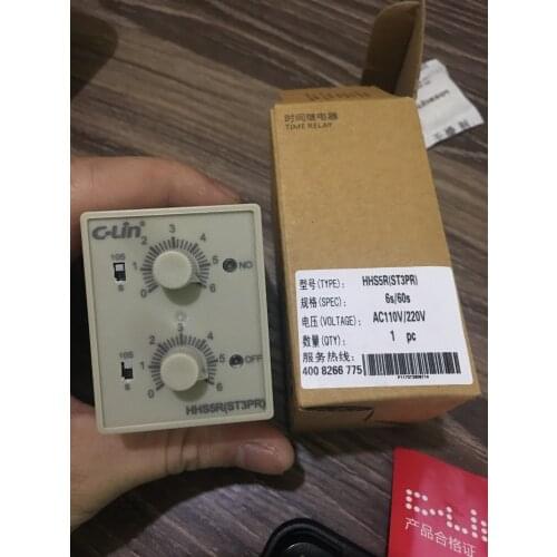 Time cycle C-Lin time relay HHS5R (ST3PR) AC220V 6S/60s 110v