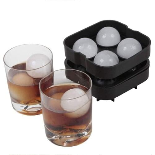 Silicone Ice Cube Maker DIY Creative Silica Gel Spherical Tray Mould Home Bar Party Cool Whiskey Wine Mold Ice Cream Tools
