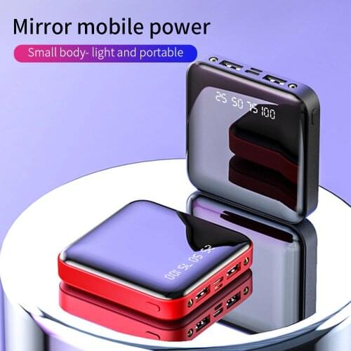 FLOVEME Mobile External Battery Power Bank 20000mAh Portable Charger For iPhone 11 XR 8 Powerbank 10000 mAh For Redmi Poverbank