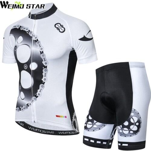 Weimostar 2018 Pro Team Cycling Jersey Set Summer Road Racing Bicycle Cycling Clothing Quick Dry MTB Bike Jersey Ropa Ciclismo