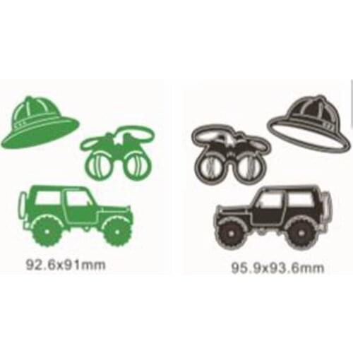 Car Sport Classic Metal Cutting Dies Stencil For Scrapbooking Embossing DIY Paper Card album Handcrafts Templates 2019