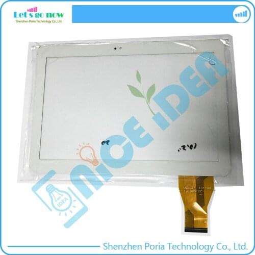 White 10.2" Touch Screen Digitizer For MGLCTP-101189 101069FPC Front Touch Panel Glass Replacement With Track Number PWW0297