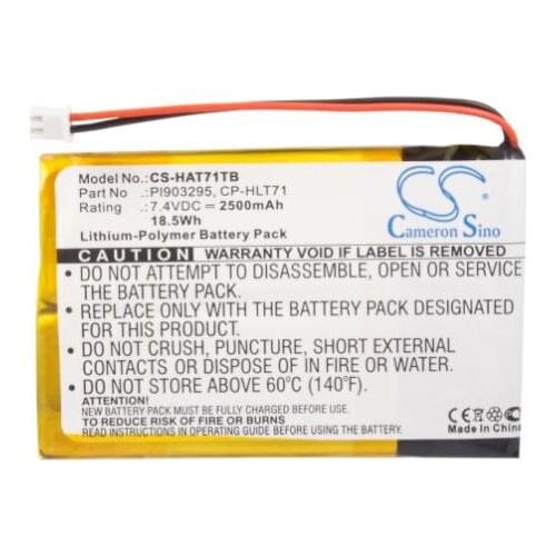 Cameron Sino 2500mAh battery for DIGITAL PRISIM A1710130 ATSC710 TVS3970A CP-HLT71 PL903295 for HAIER 805-01-NL HERLT71 HLT71