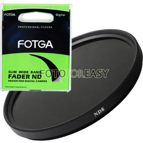 Fotga 46mm Neutral Density ND8 Lens Filter Screw Mount