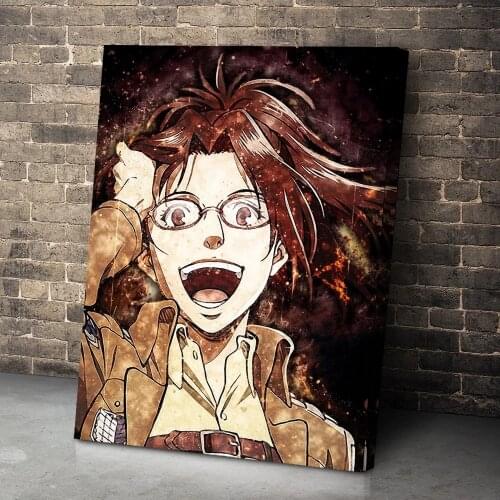 HD Printed Attack on Titan Pictures Wall Art Hange Zoe Canvas Painting Home Decor For Living Room Modular Anime Poster Framed