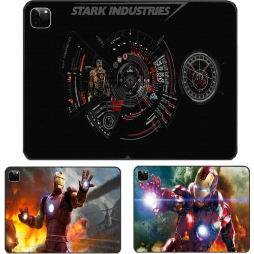 Cool Marvel World Iron Man iPad Case For i Pad 10.2 Case Hunter X Hunter Soft Silicone Back Funda Protective Cover iPad Mini 5 P