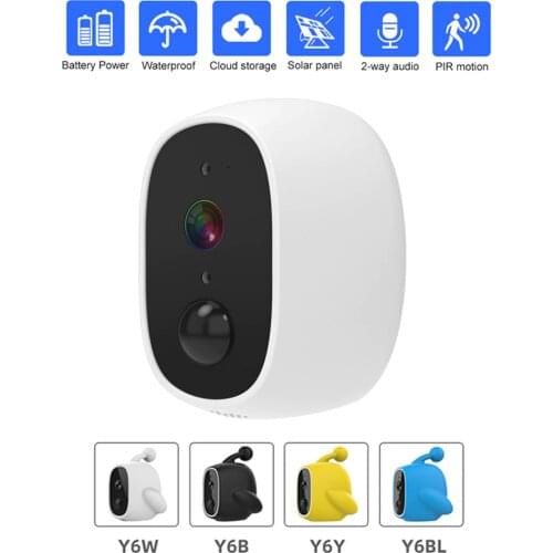 Mini 4MP Wireless IP Camera Battery Powered 1080P Baby Monitor Waterproof Night Vision Security IP Surveillance Camera With Wifi