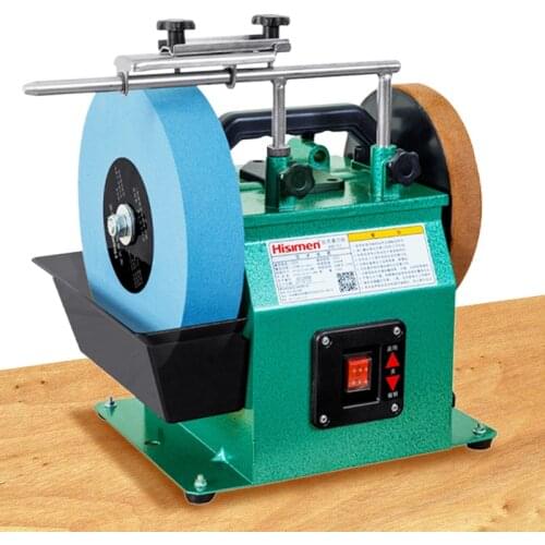 Low Speed Knife Grinding Machine Tool Sharpening Machine Water-Cooled Rotary Polishing Machine Desktop Knife Sharpener