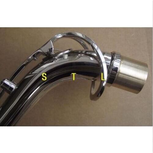 New Alto Eb saxophone neck Nickel-plated