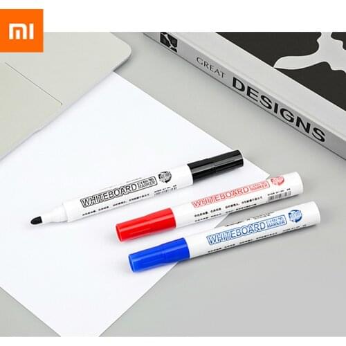 Xiaomi Fizz Erasable whiteboard pen Teachers office teaching supplies stationery business meeting big marker pen