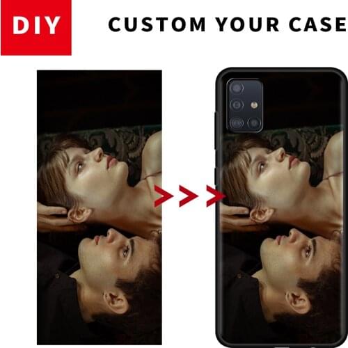Custom Silicone Case For Samsung Galaxy A51 A71 A50 A21s A70 A31 A72 A30 A10 A52 4G A41 5G DIY Phone Cover Custom Photo