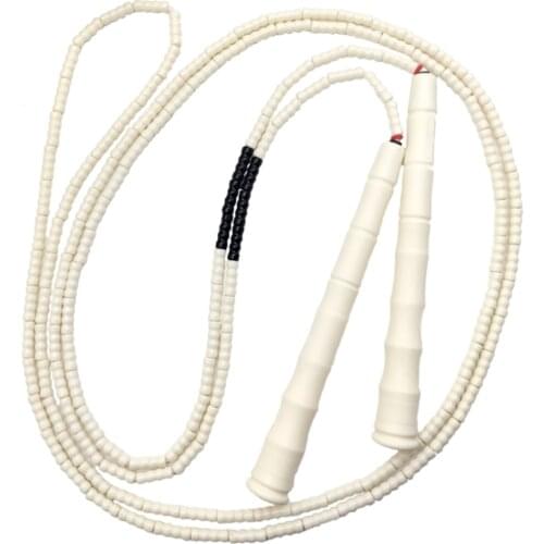 Tricks Skills jump Skipping skip Rope PVC bamboo beginner Soft Beaded beading beads basic tangle free Segmented lose weight